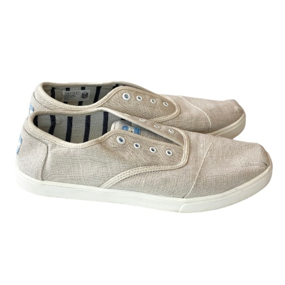 Womens Toms Cordones Cupsole in Natural Colour